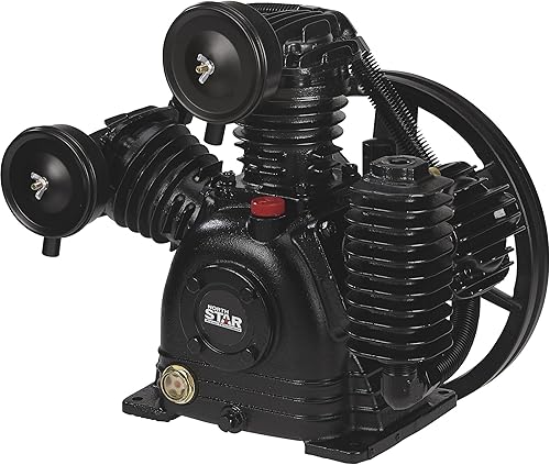 Miniatura 3 de NorthStar Bomba de compresor de aire - 2 etapas, 3 cilindros, 14.9 CFM a 90 PSI