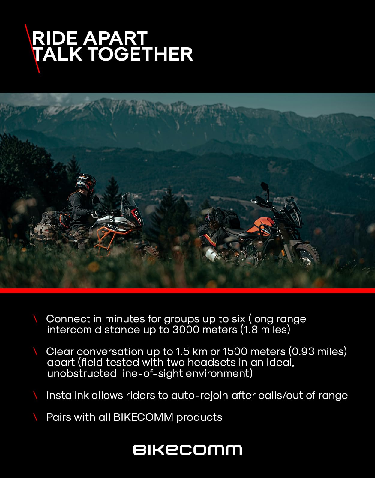 BK-S2 - Auriculares de intercomunicación Bluetooth para motocicleta, sistema de comunicación para casco, altavoz impermeable, auriculares de comunicación de voz, auriculares para casco, cancelación de