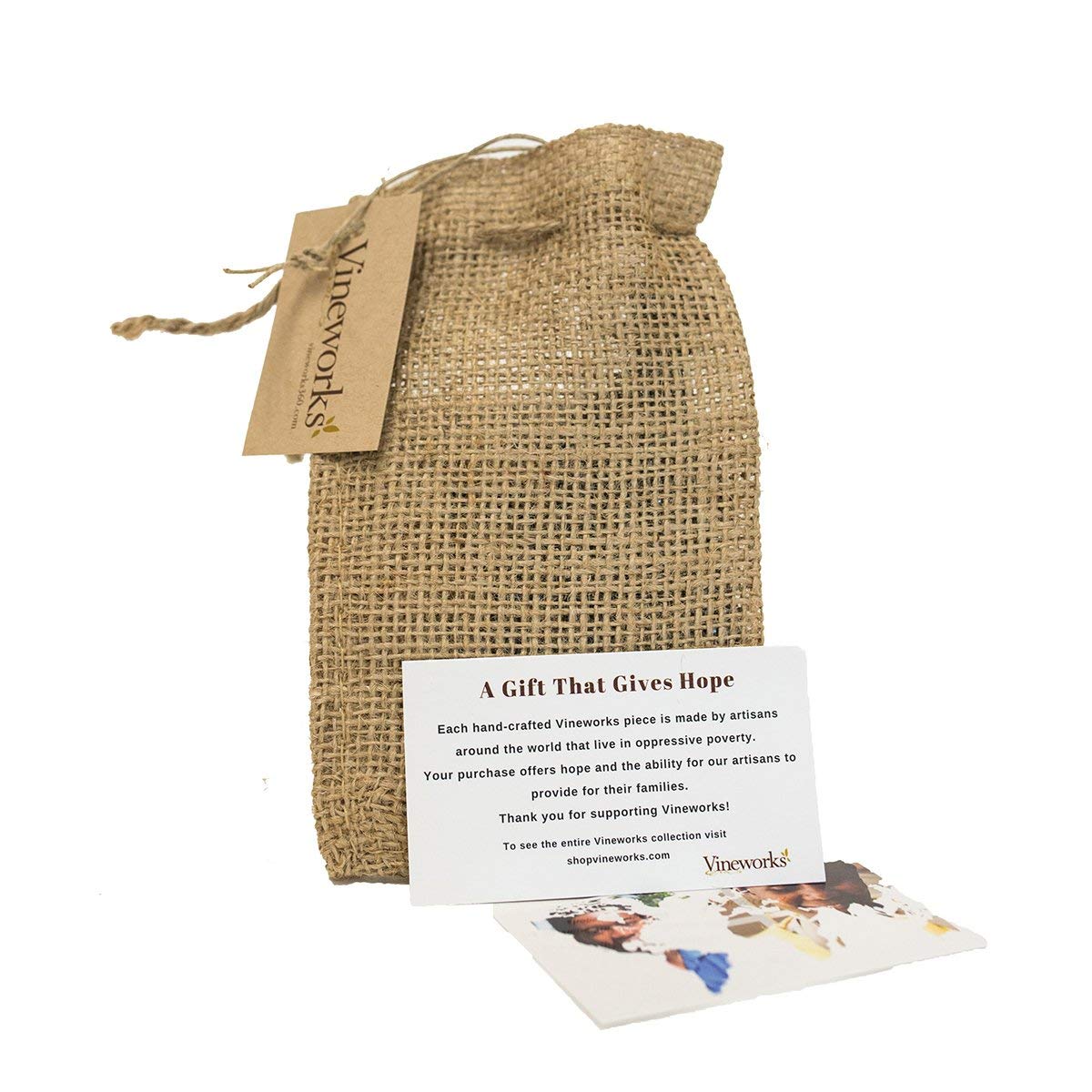 Vineworks Fair Trade, Handmade Metal Christmas Star Ornament from Haiti