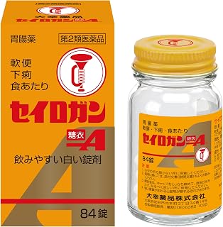 【第2類医薬品】セイロガン糖衣A 84錠