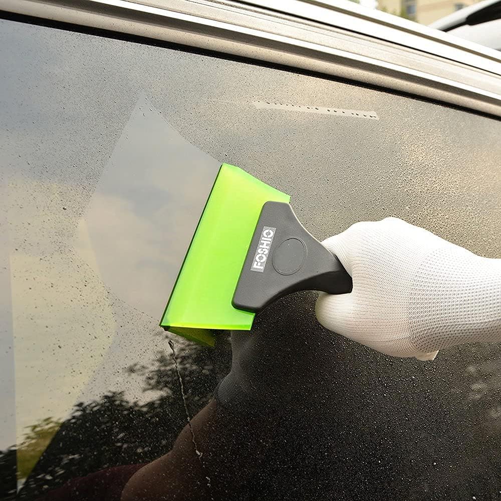 Small Squeee Inch Green Rubber Blade Mini Wiper Window Tinting