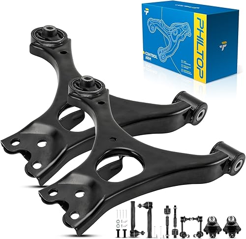 Miniatura 9 de PHILTOP Juego de brazos de control inferiores delanteros de repuesto para M-a-z-d-a 3 2004-2009, 5 2006-2010, 5 2012-2014, K620040 K620041 K80235