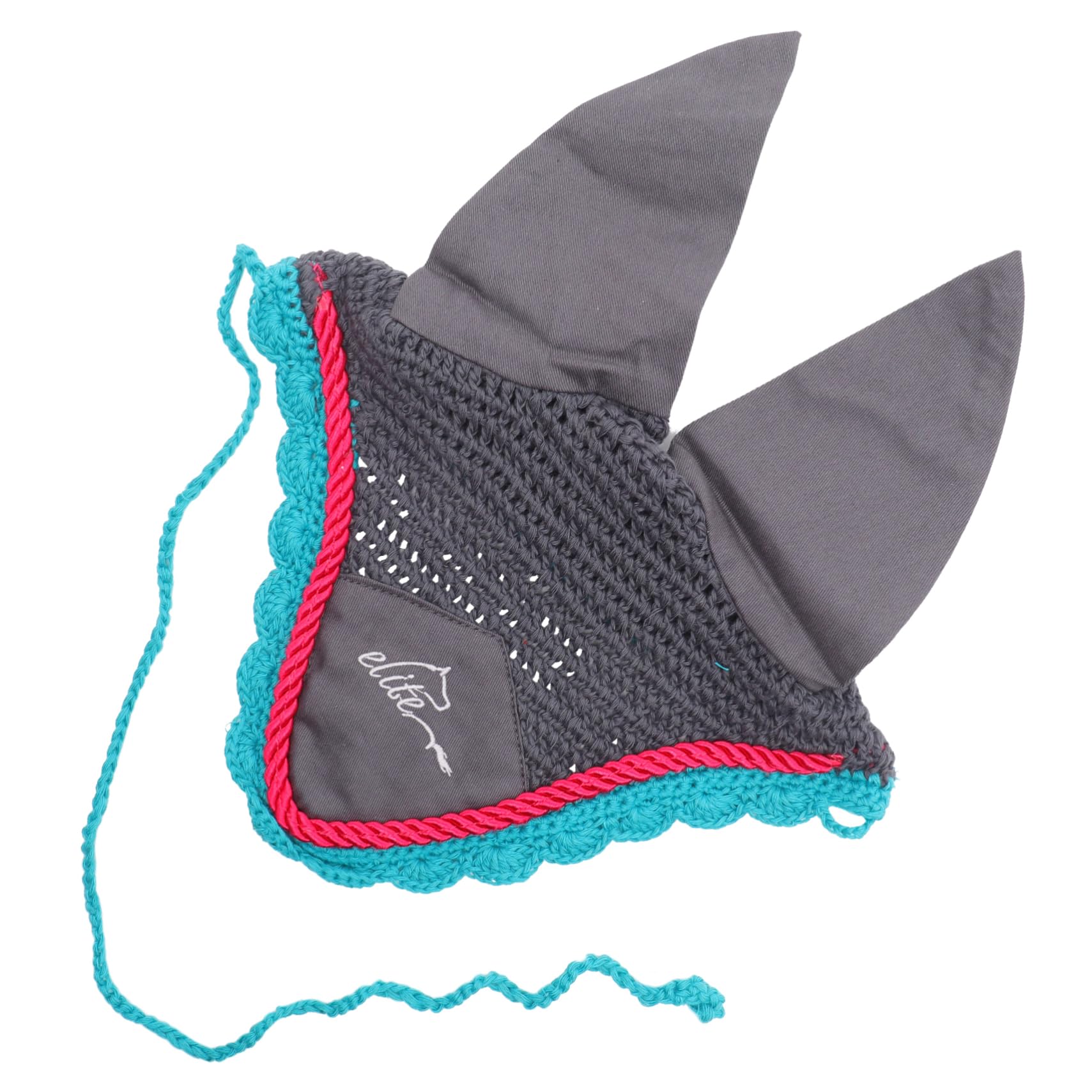 CIYODO Elegant Horse Mask Knitted Protective Head Wrap Comfortable Ear Cover for Horses Accessory