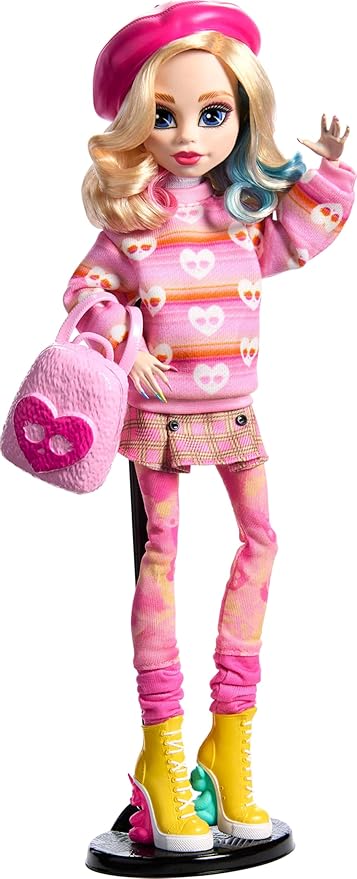 Muñeca Monster High Enid Sinclair con accesorios miniatura 2