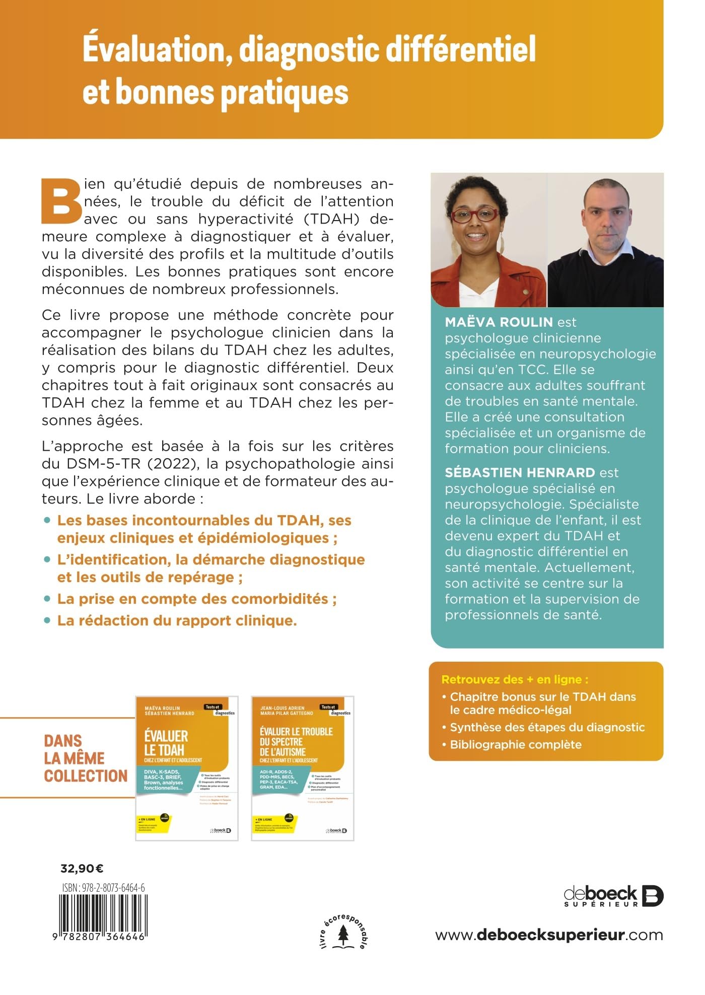 Évaluer le TDAH chez l’adulte: ASRS, DIVA-5, ACE+, BRIEF-A, UPPS, DERS...
