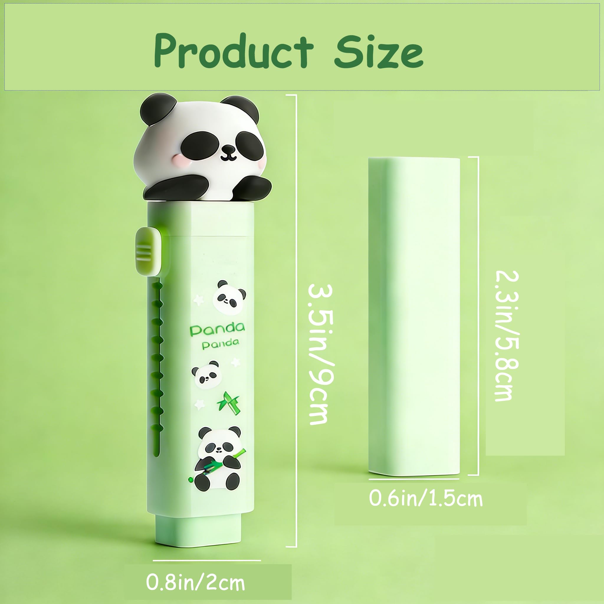 4 Pièces Gommes Rétractables, Gommes Mignonnes En Forme De Stylo, Crayons Gommes Rétractables