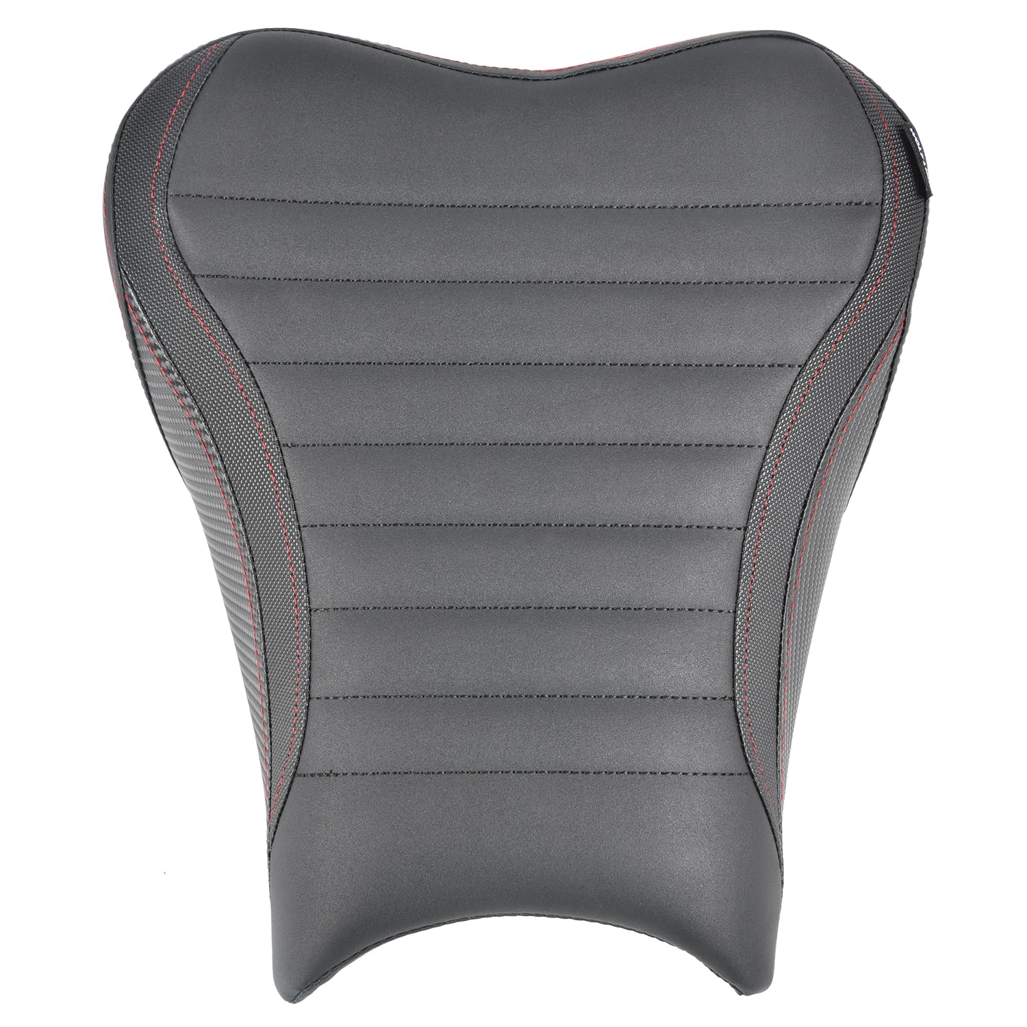 Selle de confort pour motocycliste adaptée au Z900 2017 2018 2019 2020 2021 2022 2023 2024, coussin de selle solo en cuir pour conducteur avant, noir