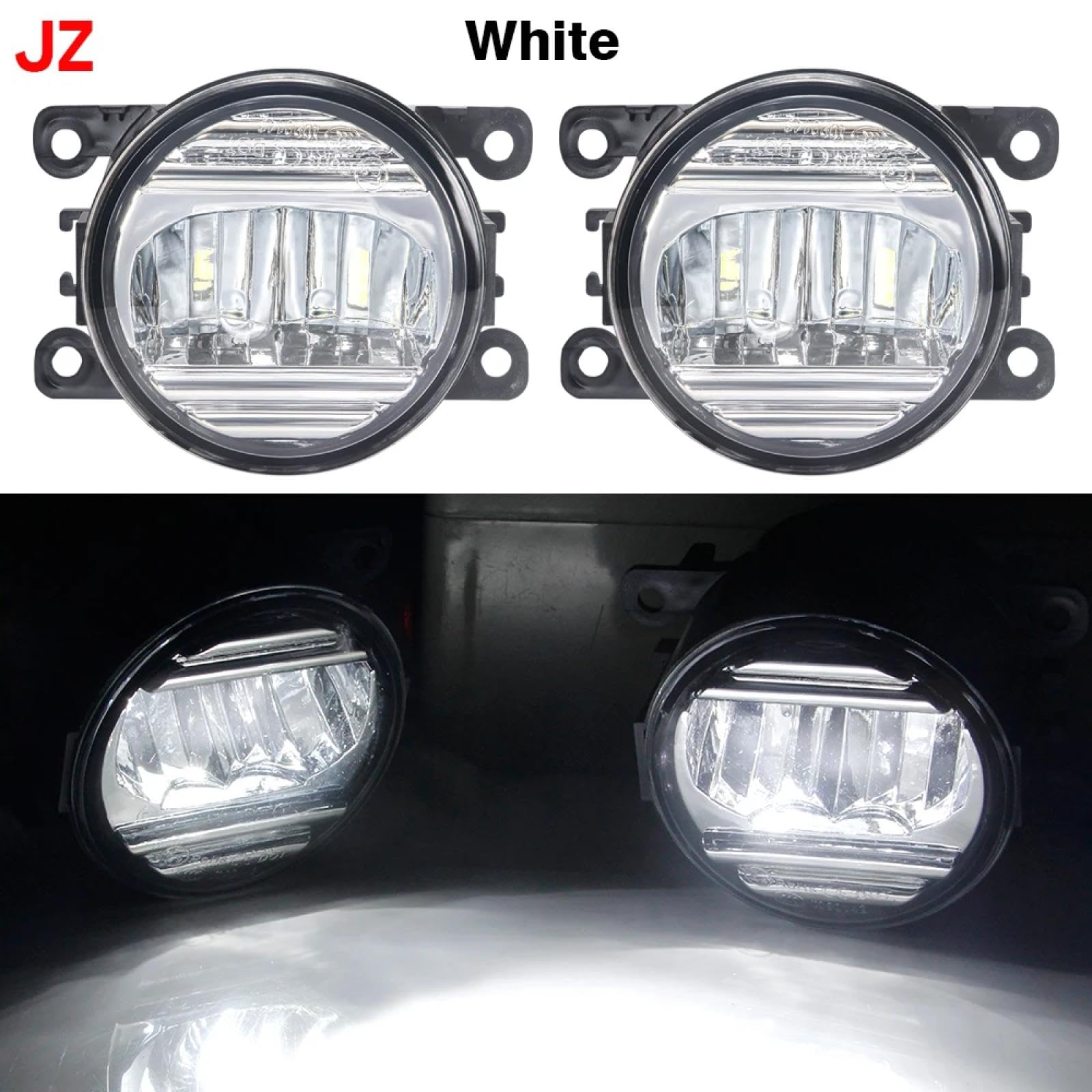Mistlampen 2 X 30 W Przedni zderzak samochodowy LED Zespół świateł przeciwmgielnych DRL H11 Przeciwmgielne światła do jazdy dziennej Dla WRX 2015 2016 2017 2018 2019 2020