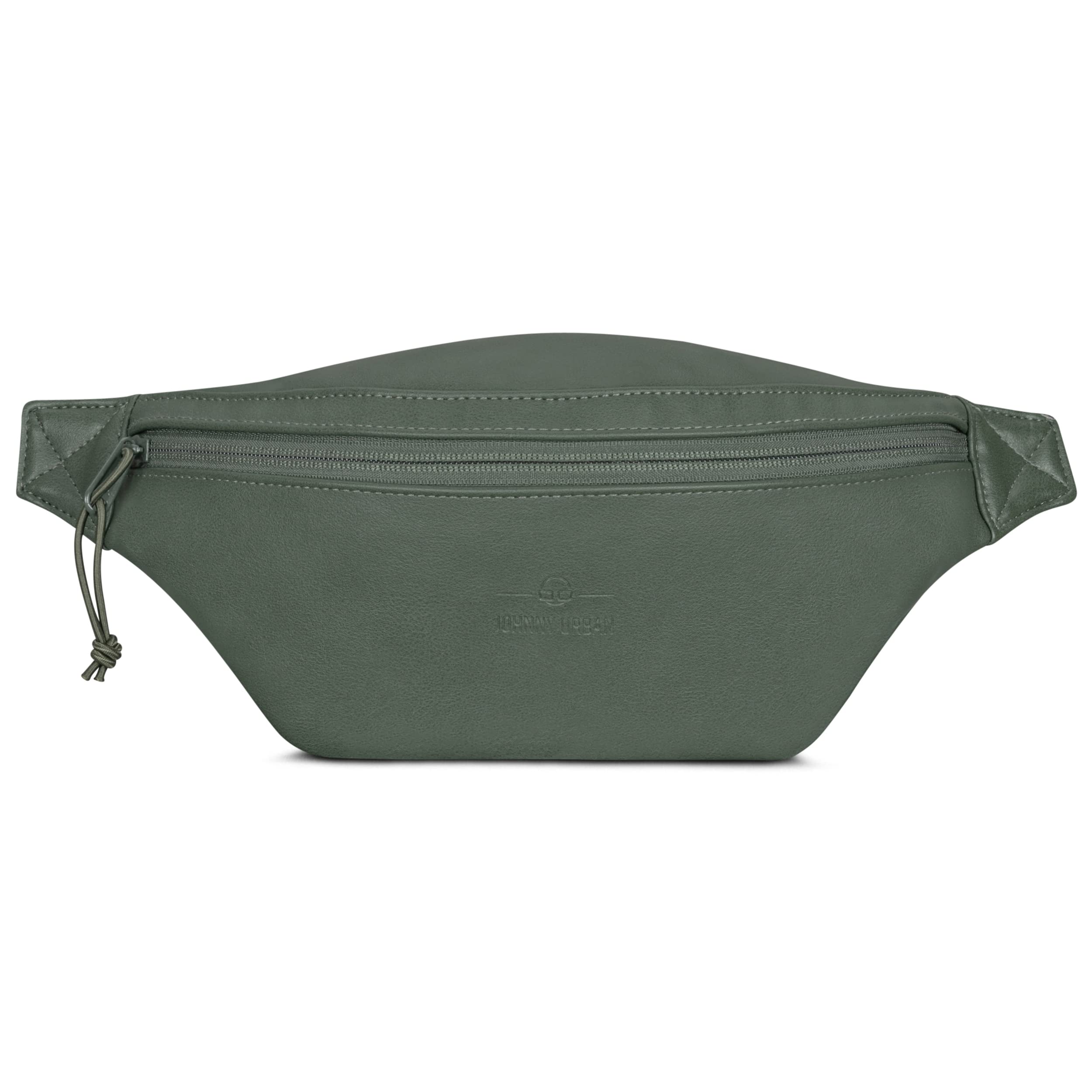 Johnny Urban Riñonera Hombre y Mujer Verde - Toni - Ropa Mujer Bandoleras Hombre - Bolsa de Cintura para Festivales, Deportes y Viaje - Repelente al Agua