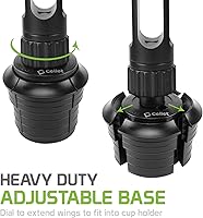 Vista 7 de Cellet Soporte para portavasos para teléfono inteligente, soporte para teléfono compatible con iPhone de Apple y teléfonos inteligentes Android