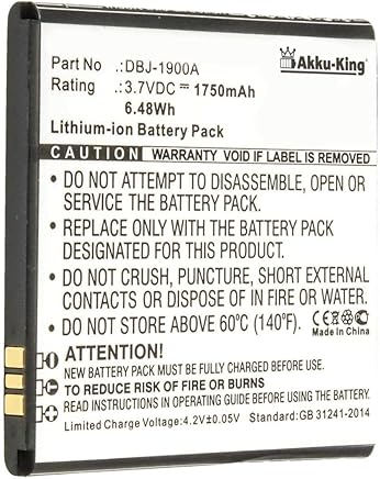 Akku-King Bater?a sustituir Doro DBJ-1900A - Li-Ion 1750mAh - para Doro Liberto 820 Akku-King Bater?a sustituir Doro DBJ-1900A - Li-Ion 1750mAh - para Doro Liberto 820
