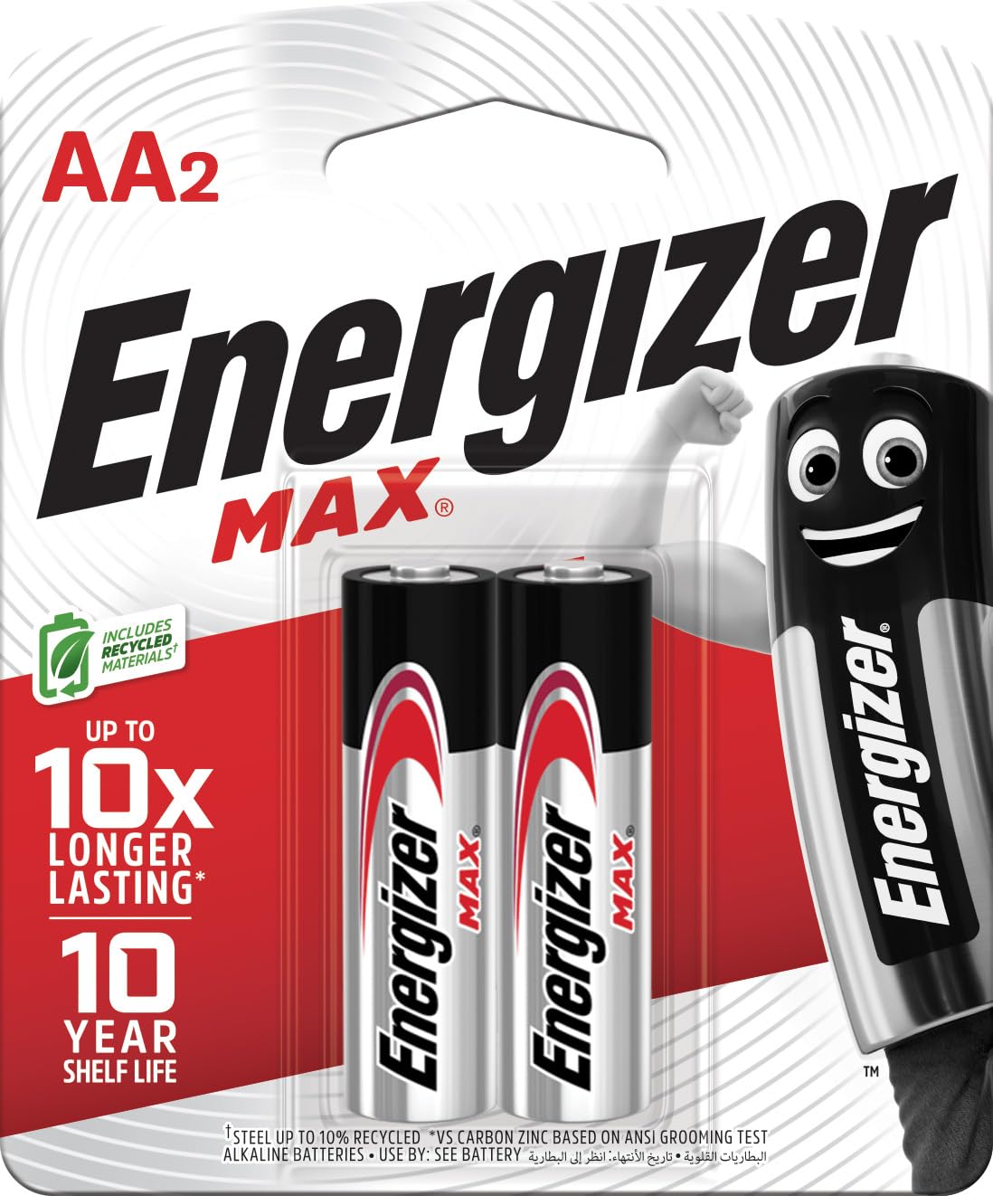 Energizer Max Alkaline AA E91 Battery- Pack of 2-image-40