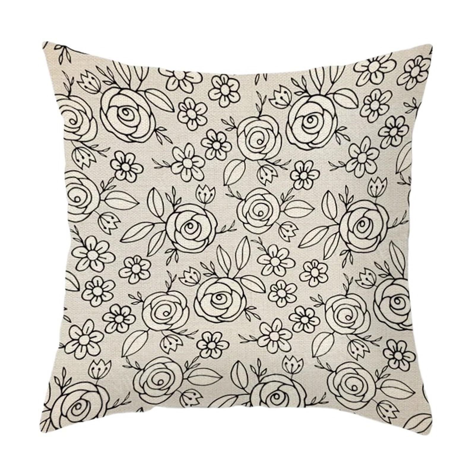 SHBHWS Home Living Room Decor Throw Pillow Covers Cushion sofa 35x35cm 40x40 60x60cm 45x45cm 40 * 40 pillowcase For Living Room Sofa(Color 8,600mmx600mm)