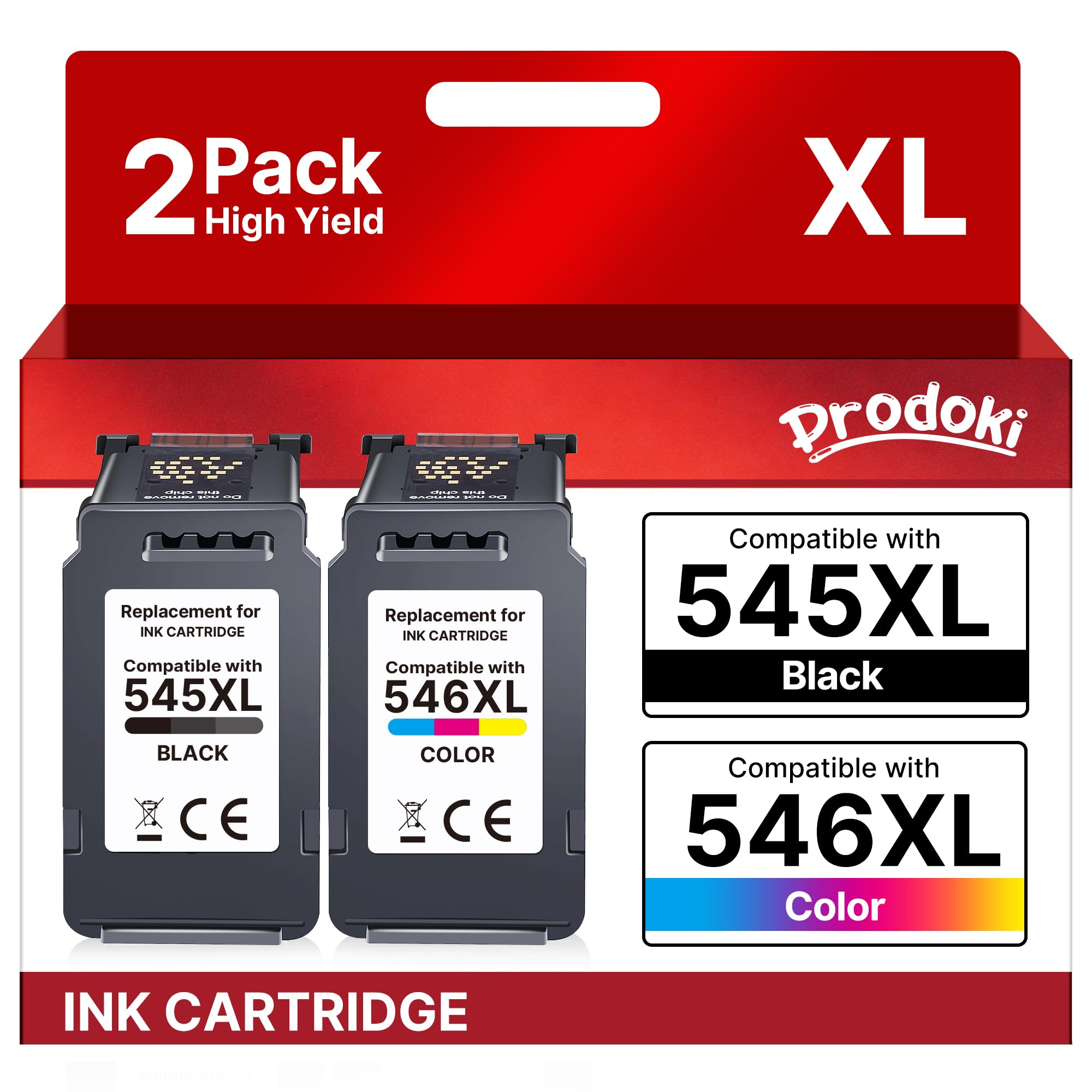 Prodoki PG-545XL CL-546XL : Rendement Élevé pour Pixma — Un Bon Plan ?