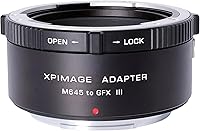 Vista 24 de Anillo adaptador de montaje de lente electrónico compatible con lente Leica S a cámara Fujifilm GFX GFX50 GFX100 Auto