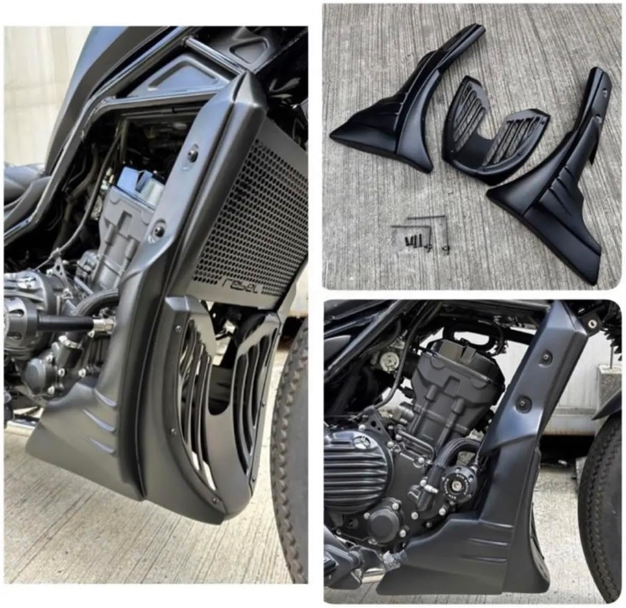 ホンダ レブル250 2023年式用 アンダーカウル とりむだーす ホンダ