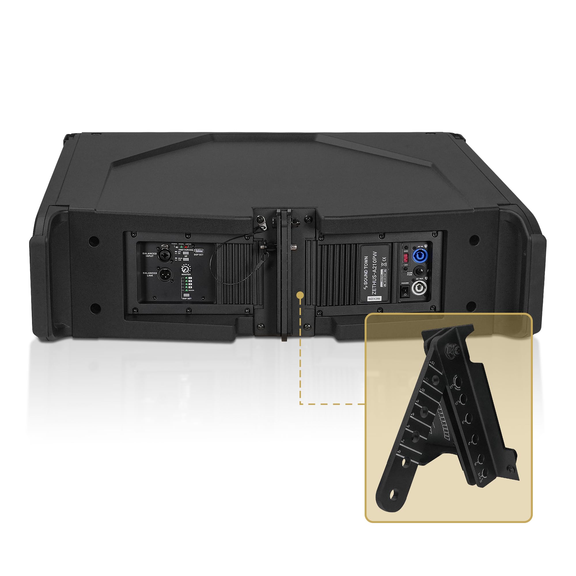 Amazon.com: Sound Town ZETHUS Series Powered Line Array Speaker