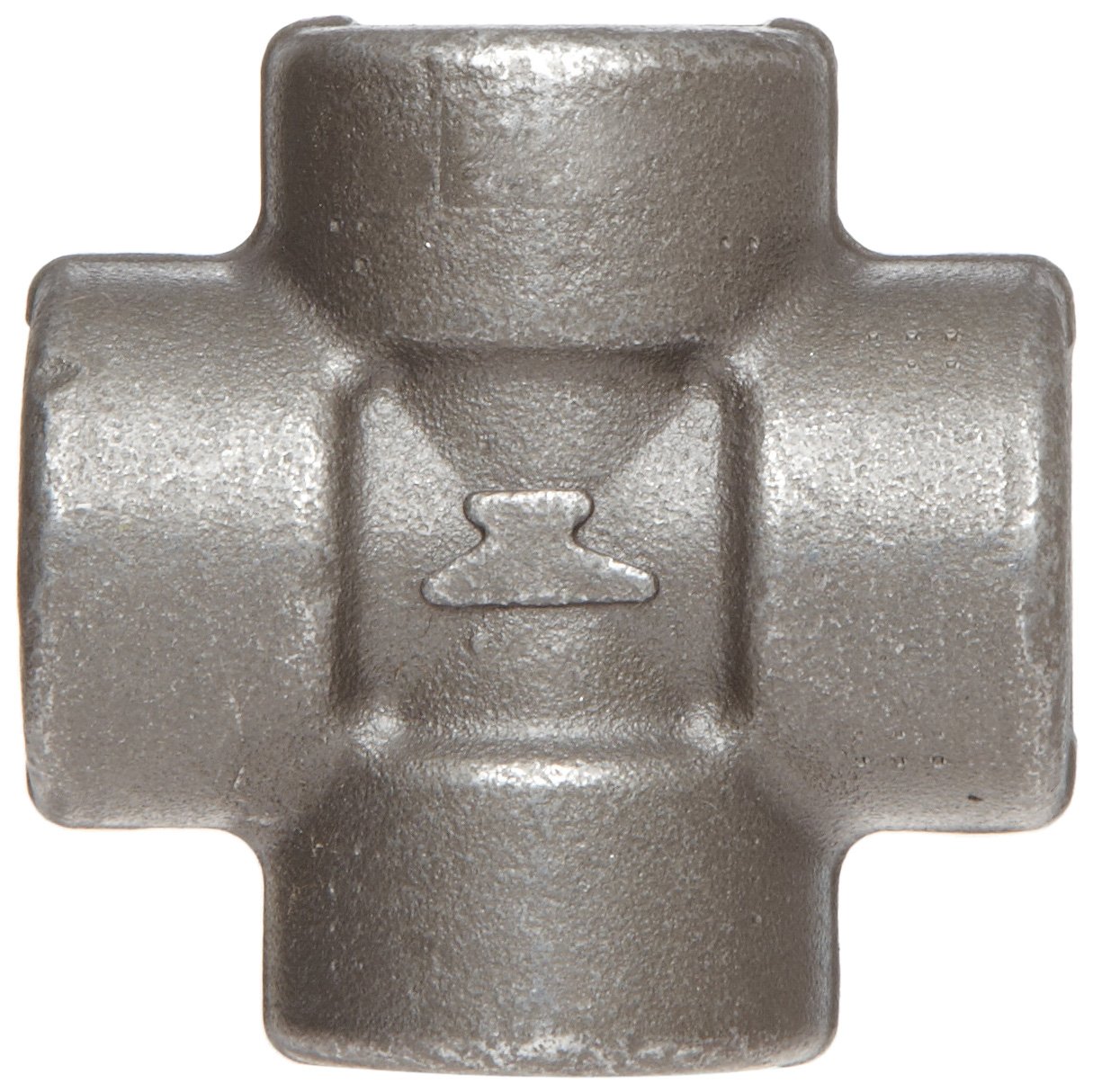 Anvil 2104 Forged Steel Pipe Fitting, Class 2000, Cross, 3/4
