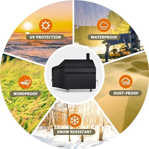 Miniatura 4 de NEXCOVER Paquete de herramientas de limpieza para barbacoa de 60 pulgadas y cepillo de parrilla de barbacoa de 18 pulgadas