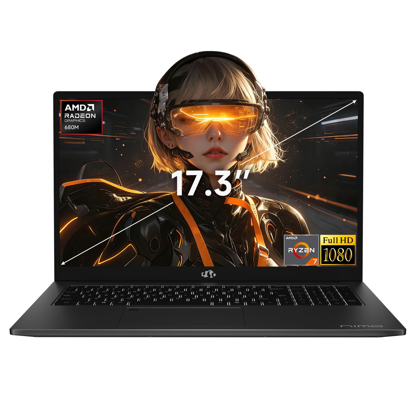 NIMO 17.3 inch FHD IPS Gaming Laptop
