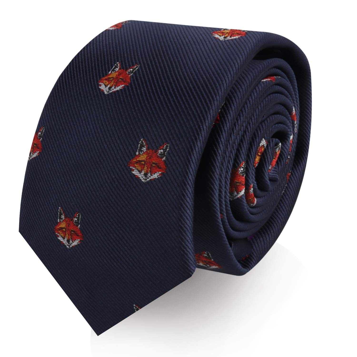 AUSCUFFLINKSAnimal Ties | Woven Neckties | Gift for Men | Work Ties for Him | Birthday Gift for Guys