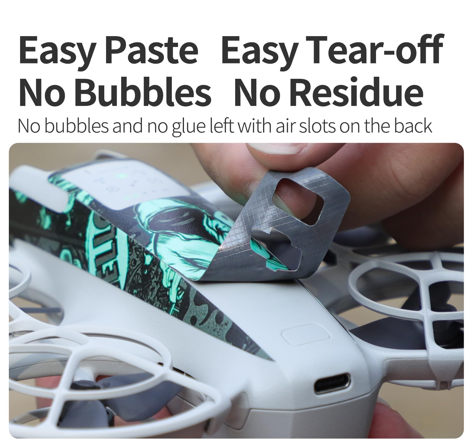 Autocollant De Camouflage En PVC étanche Pour Drone DJI Phantom 3, Film De Protection Du Corps