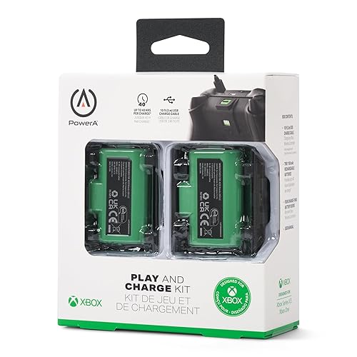 Miniatura 7 de PowerA Play & Charge Kit for Xbox Series XS and Xbox One - Green