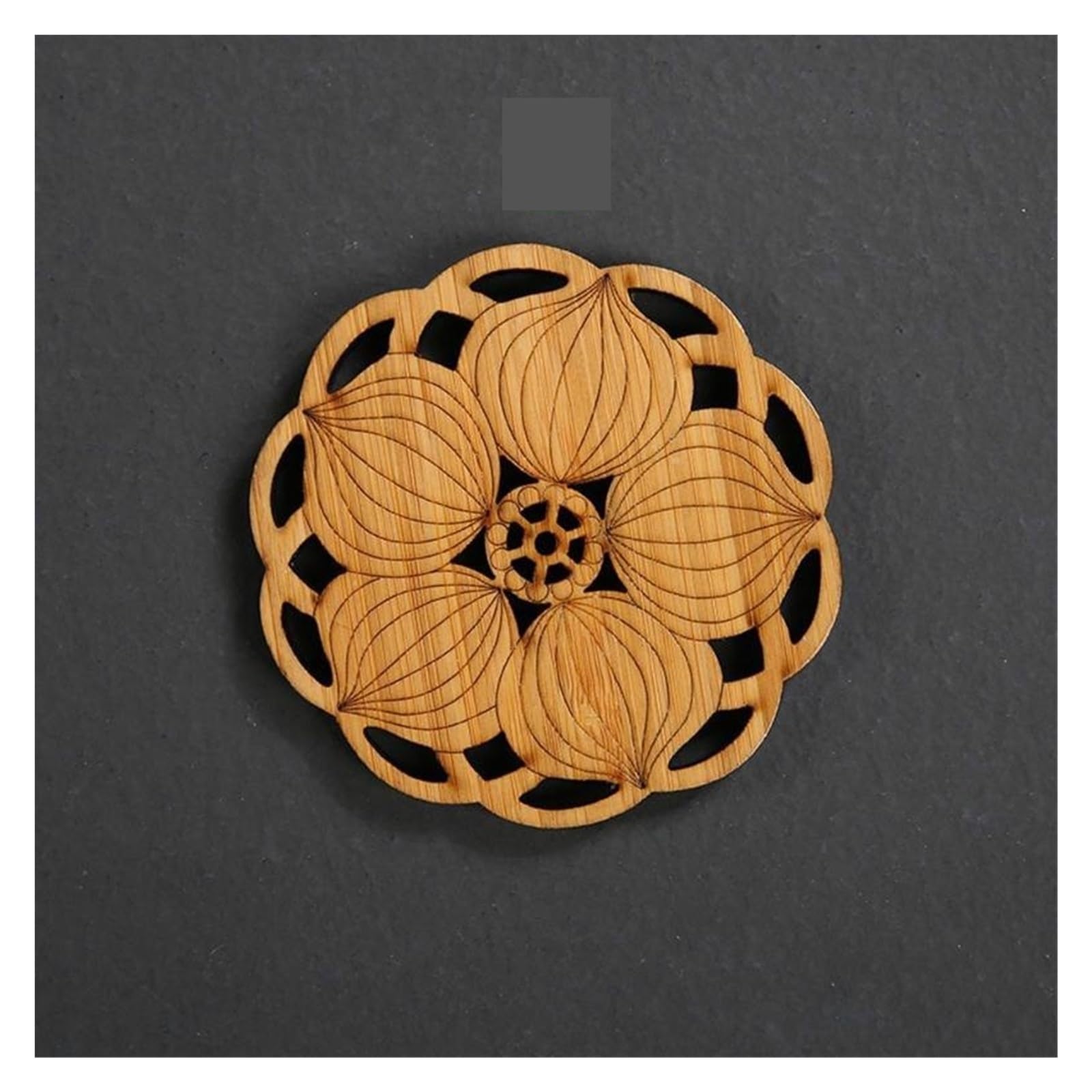 Coaster Drink Coasters Mat Wooden Round Cup Table Tea Coffee Mug Placemat Home Decoration Kitchen Accessories