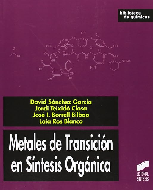 Portada de Metales de transición en síntesis orgánica