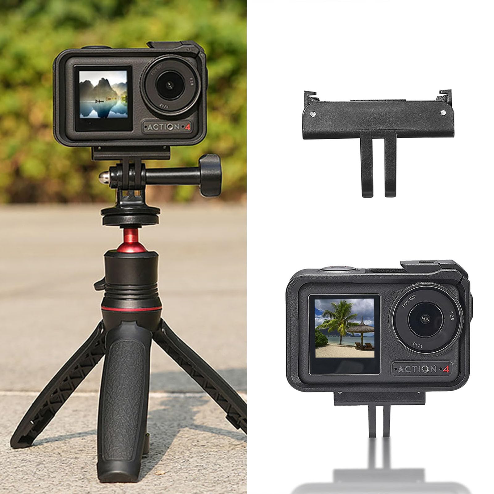 Supporto Magnetico Per Zaino - Universale 360° Per Action Cam GoPro, DJI, Insta360 - Foto 2