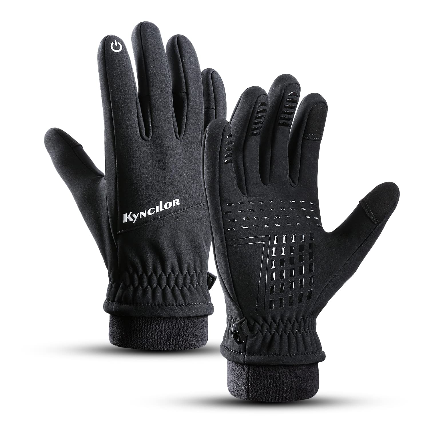 VAIKAXY Gloves Snow Snowboard Waterproof Dkiing Gloves, Winter Upgraded Men Women Warm Touch screensnow Proof Ski Gloves are Suitable for Cold Weather-X-Large