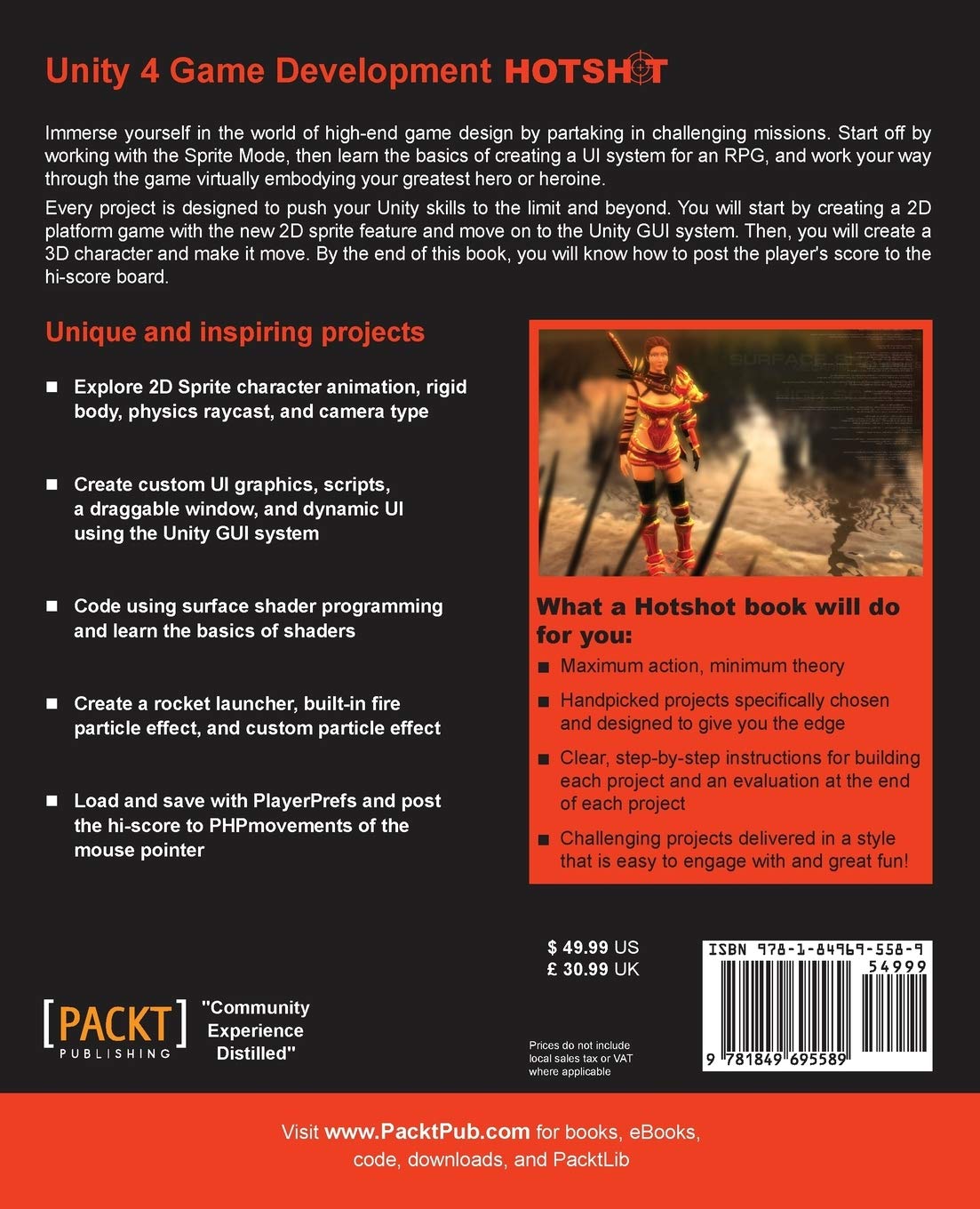 Unity 4 Game Development HOTSHOT (English Edition)
