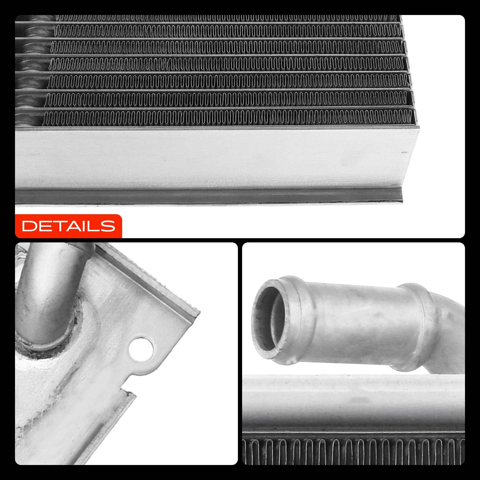Frankberg Intercooler Benzina Compatibile con Golf VI 5K1 1.2L Golf Plus 521 5M1 1.2L Yeti 5L 1.2L Fabia II 542 1.2L Polo 6C1 6R1 1.2L Replace# 4305