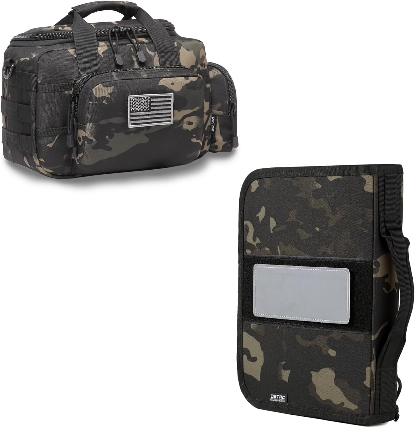 Range Bag Small + Pistol Case (Black Camo)