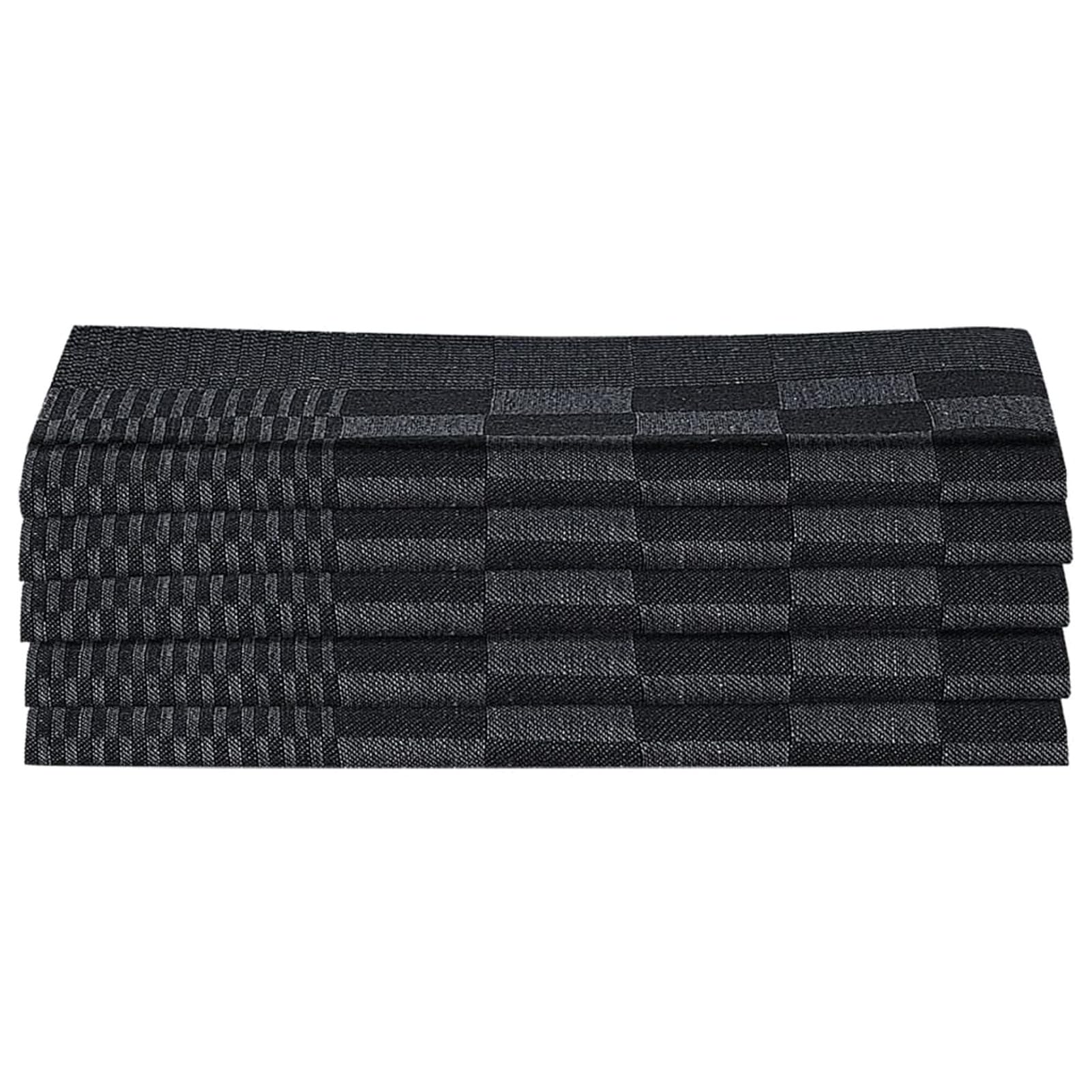 Homgoday Set Strofinacci 20 pz in Cotone Nero e Grigio, Decor da Mobili da Interni per Soggiorno Ufficio Camera da Letto