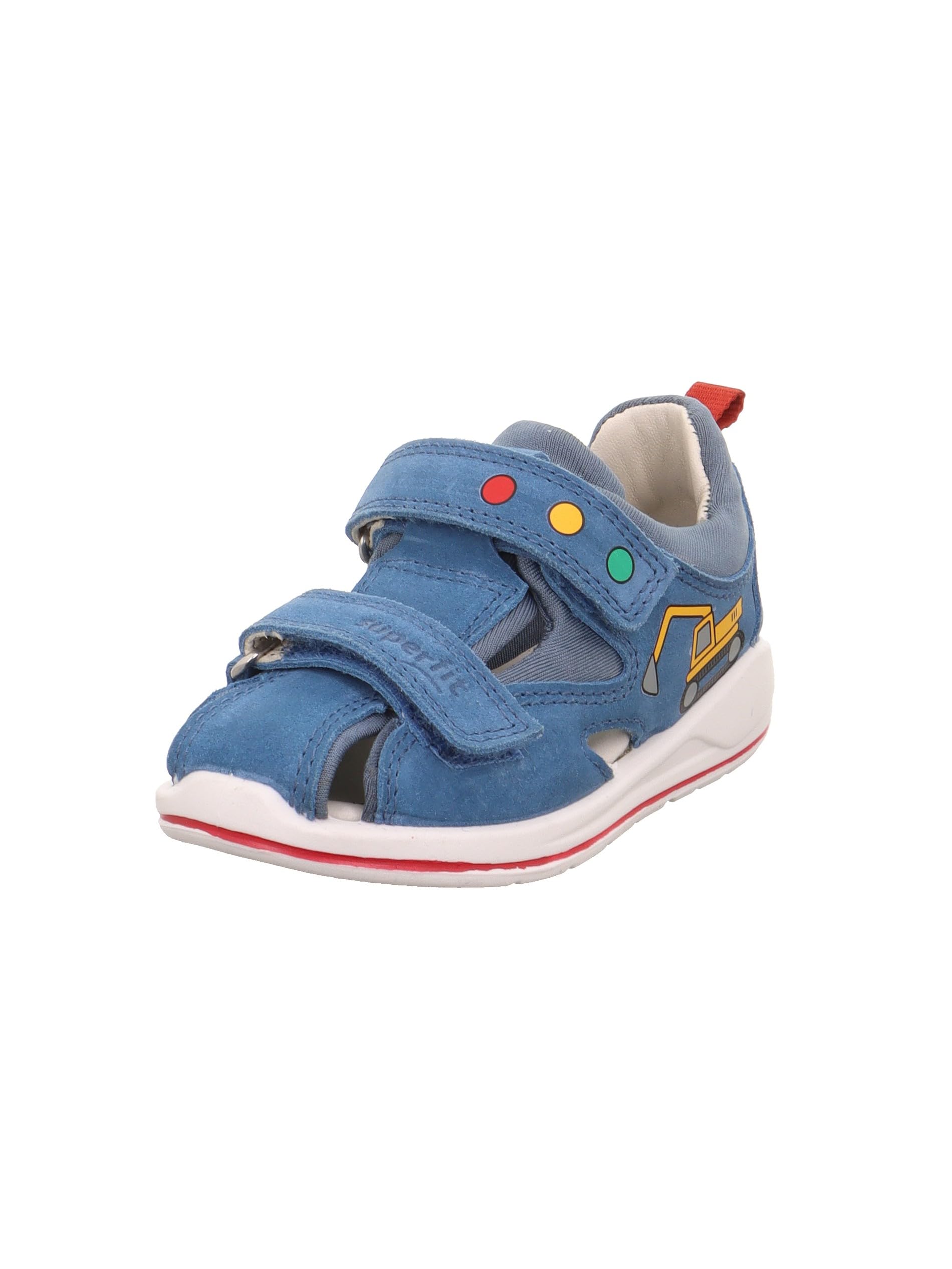 Superfit Baby Boys' Boomerang Sandal, Blue 8010, 4.5 UK Child