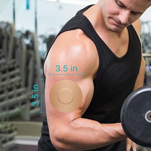 Miniatura 6 de Parches CGM para Freestyle Libre y Medtronic Guardian (paquete de 25), resistentes al sudor, impermeables, transpirables, respetuosos con la piel,