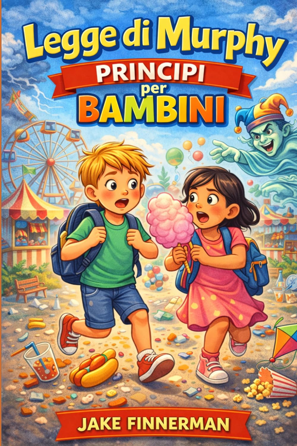 Legge di Murphy Principi per Bambini: Una guida divertente e amichevole per affrontare la vita quando le cose non vanno come previsto