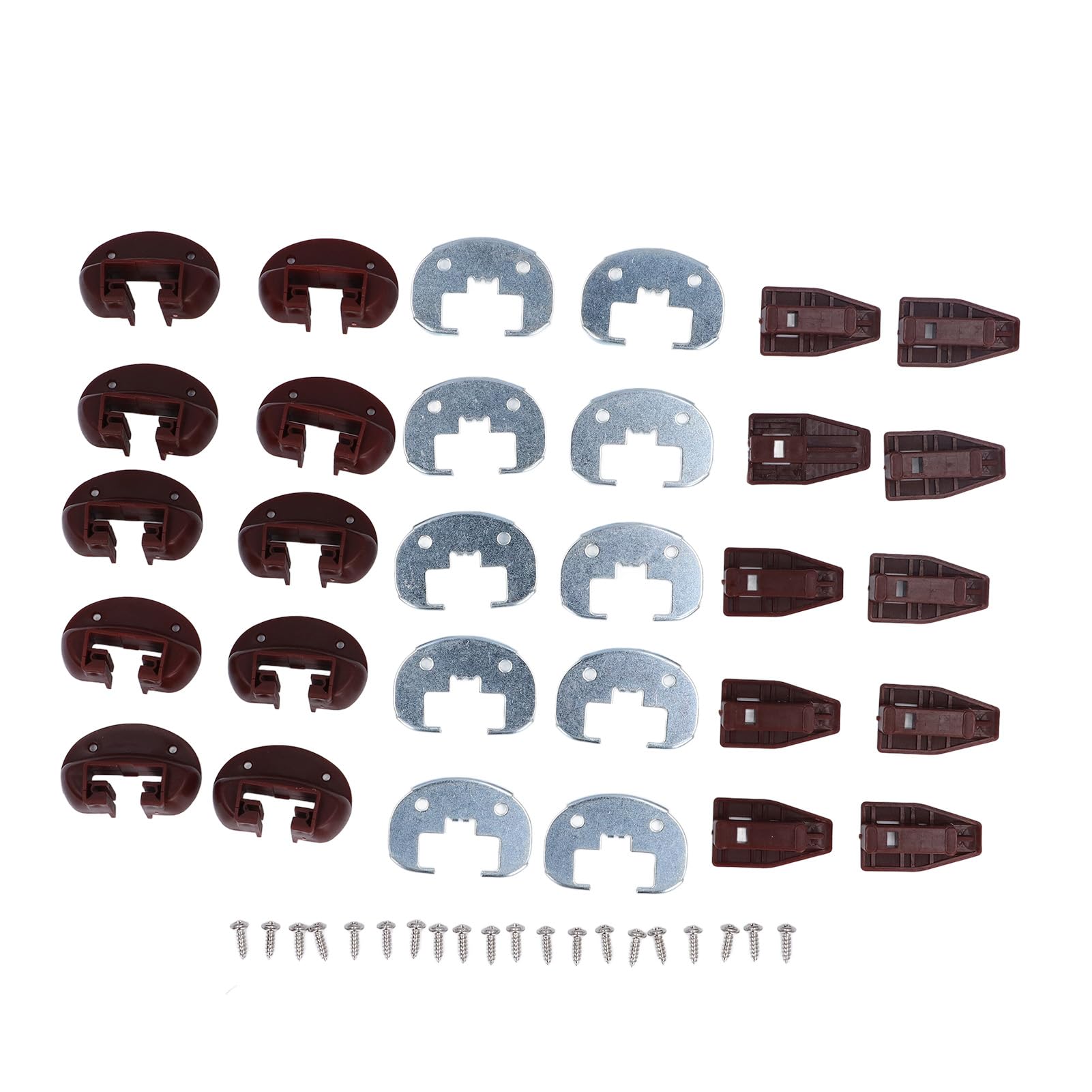 Kit de guide de tiroir remplacement aluminium plastique pour rail de rechange Rite Trak II