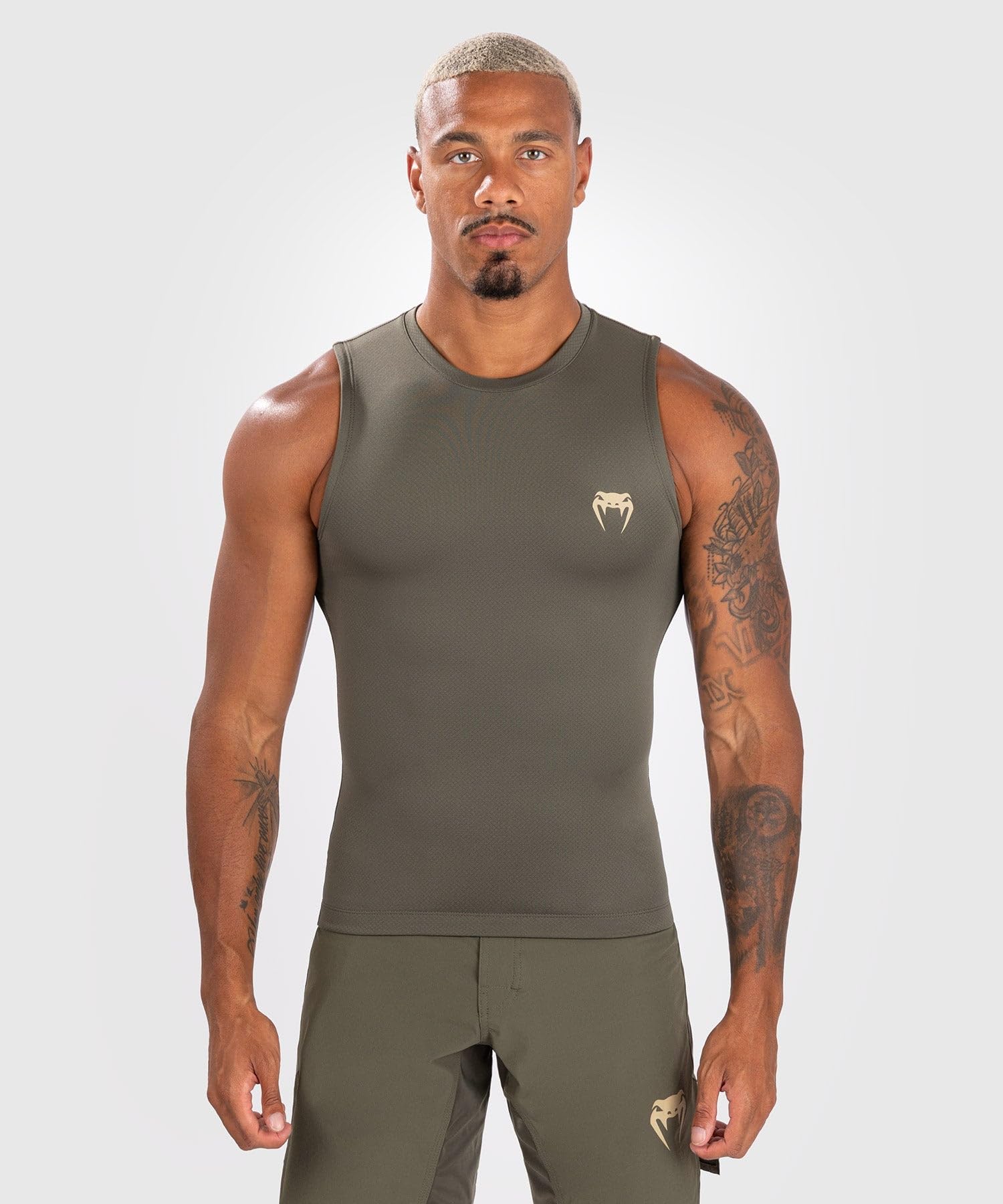 VENUM Contender Lycra de Sin Mangas Camiseta Hombre (Pack de 1)