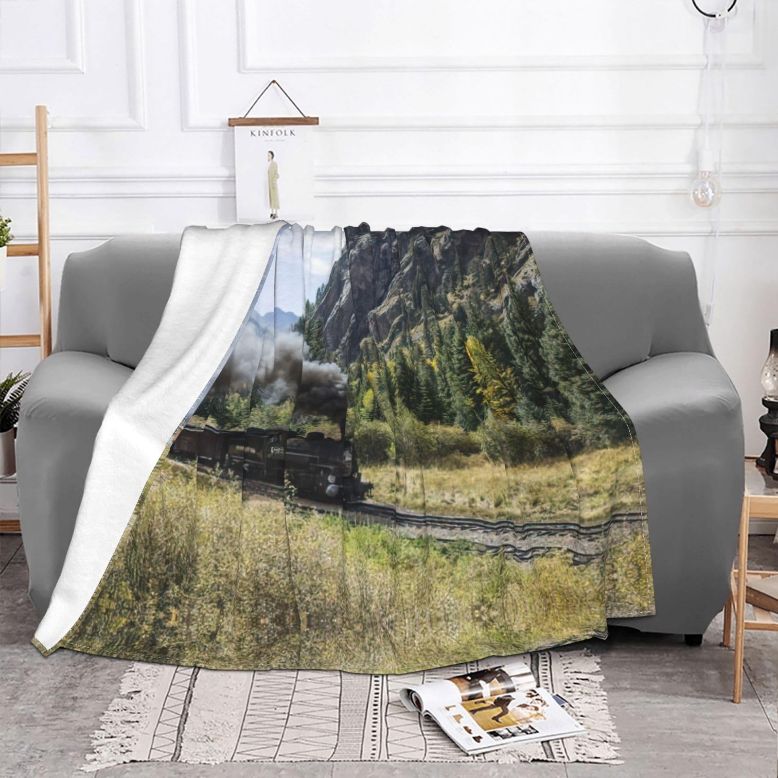 Flanelldecke Mit Toskana-Motiv – Ultraweich, Warm, In 4 Größen (bis 200x150 Cm), Für Couch, Bett, Camping & Als Reisedecke