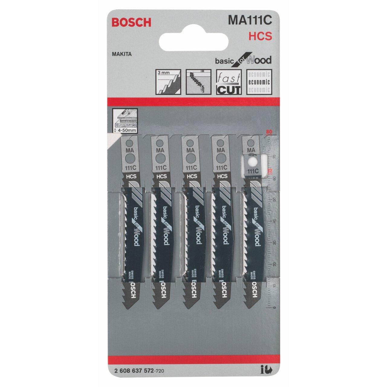 Bosch 2608637572 Jigsaw Blades : Amazon.de: DIY & Tools
