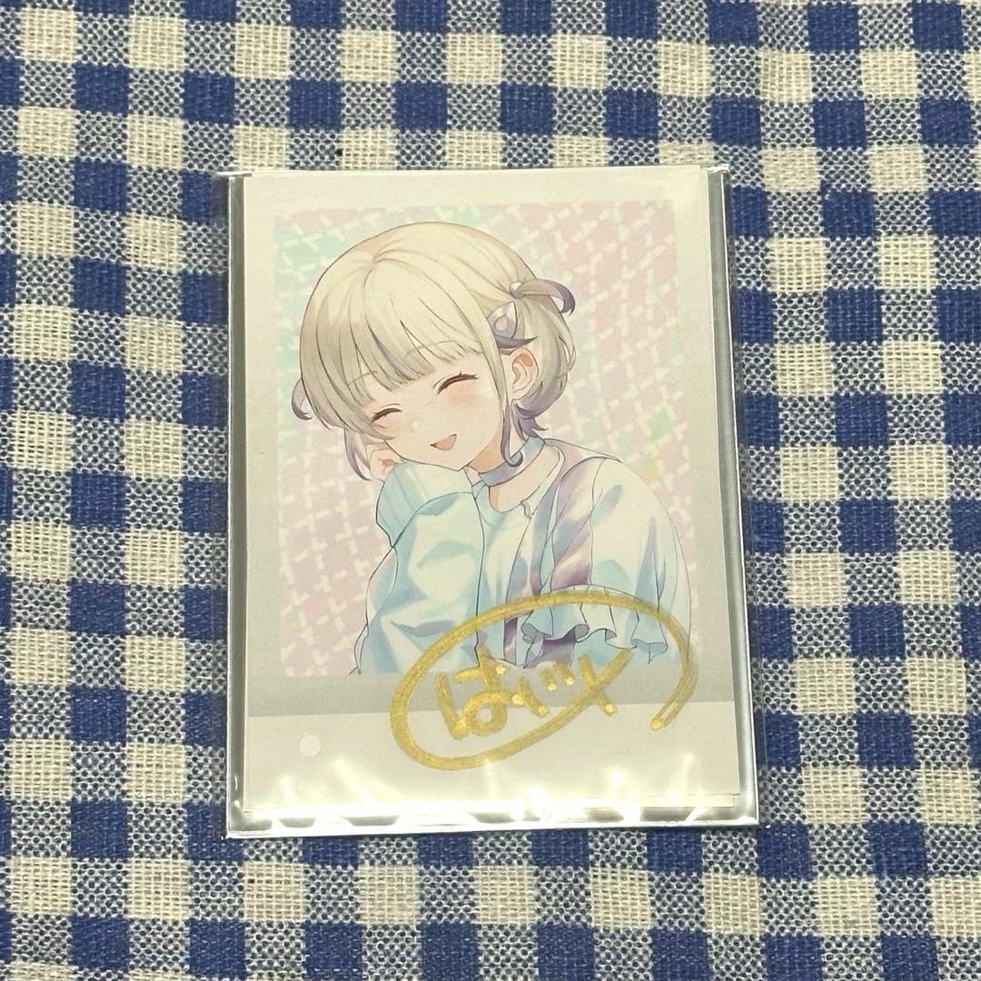 轟はじめ 直筆サイン 轟はじめ 誕生日記念フルセット購入特典 轟はじめ 直筆サイン 轟はじめ 誕生日記念フルセット購入特典
