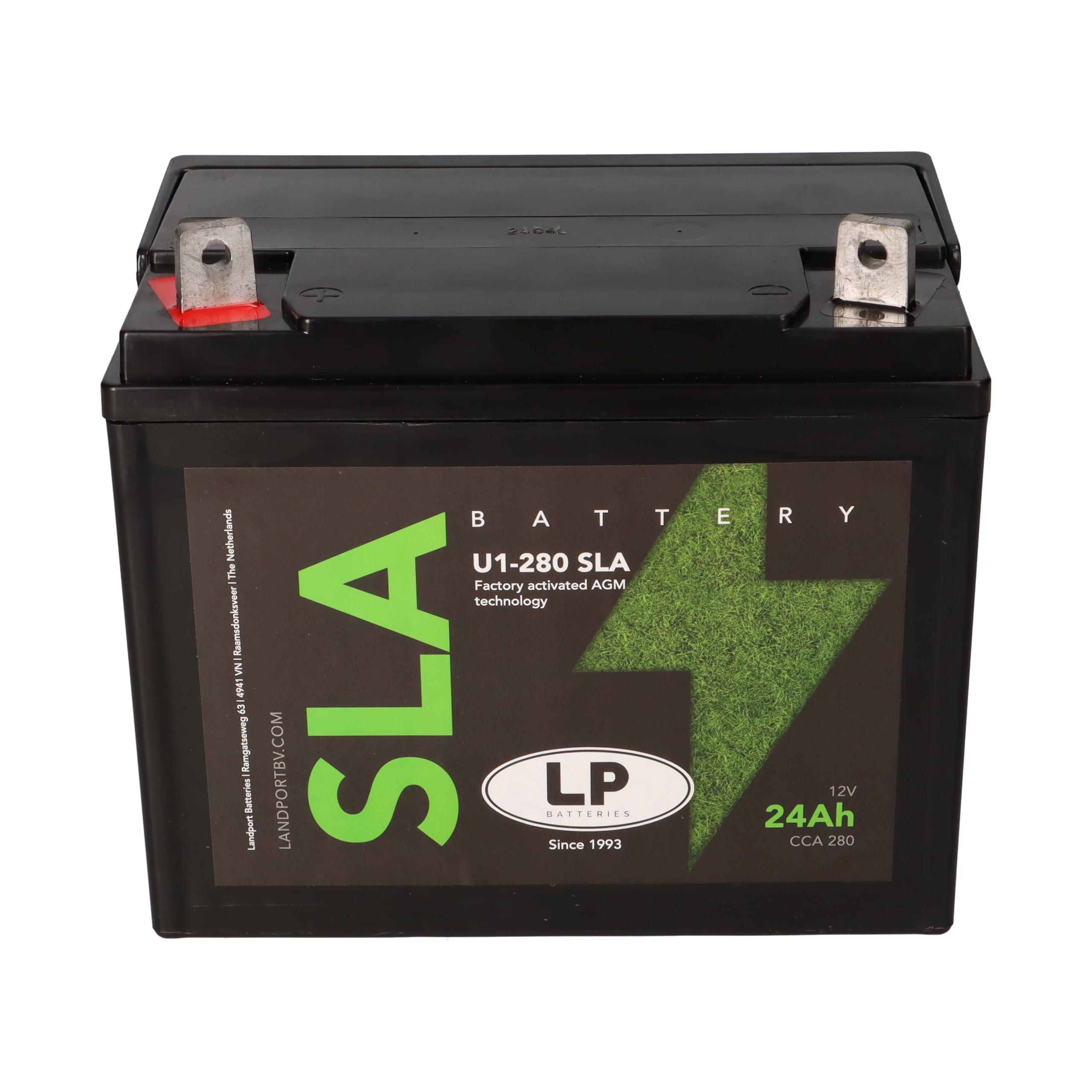 U1-280 SLA-AGM Technologie Rasenmäherbatterie 12V/24Ah280A absolut wartungsfrei