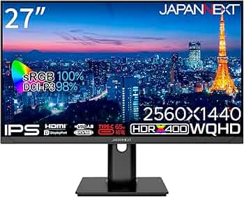 Amazon.co.jp: 【Amazon.co.jp限定】 JAPANNEXT 27インチ モニター