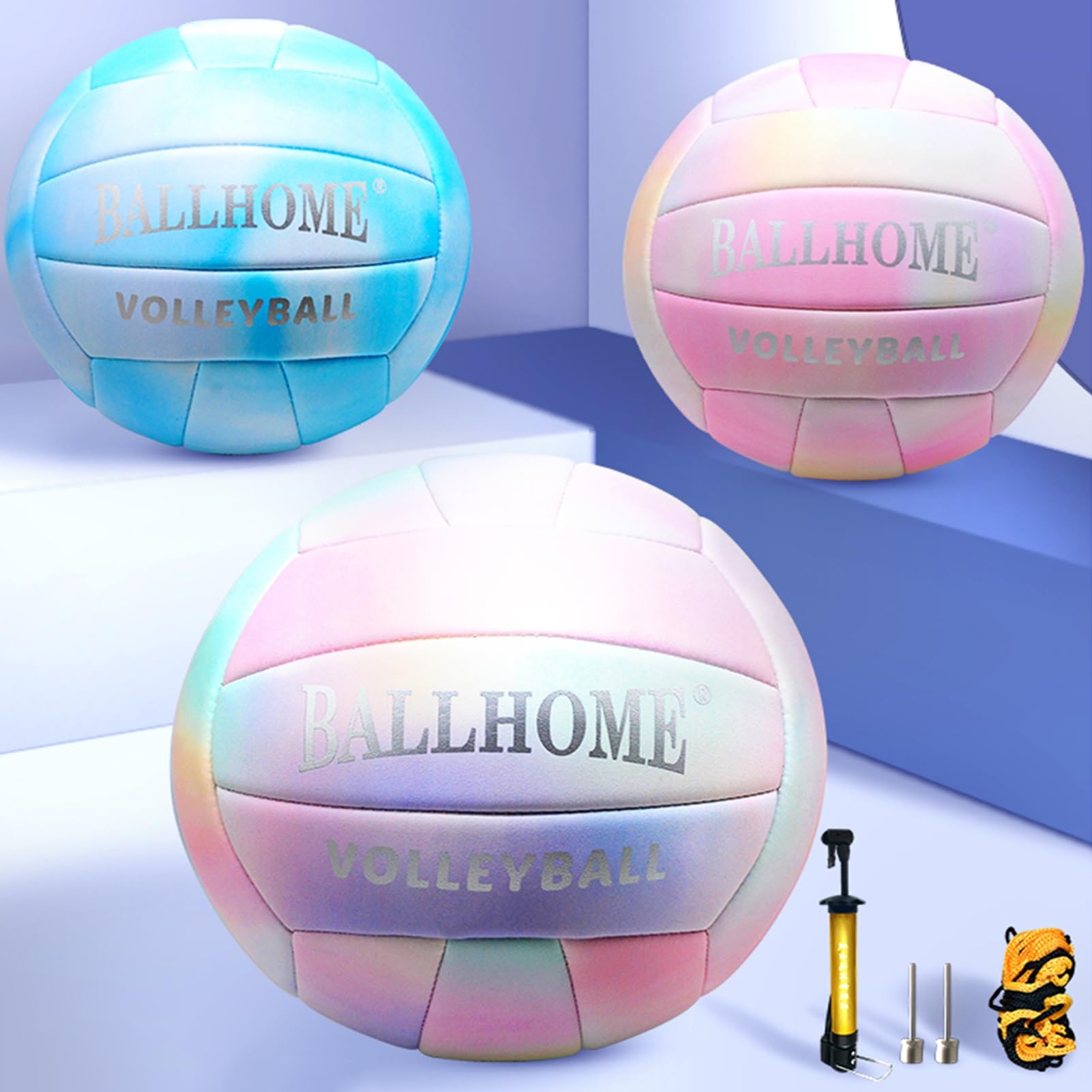 Personalizado Oficial Talla 5 Voleibol con Nombre/Texto, Pelota De Sóftbol Personalizada para Interior Y Exterior, Regalos Personalizados para Hija Amiga Jugadora Hijo Novio(B)