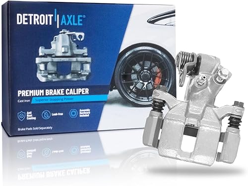 Miniatura 113 de Detroit Axle - Pinza de freno delantera derecha con soporte de repuesto para Chevrolet Equinox Captiva Sport Pontiac Torrent Saturn Vue Suzuki XL-7