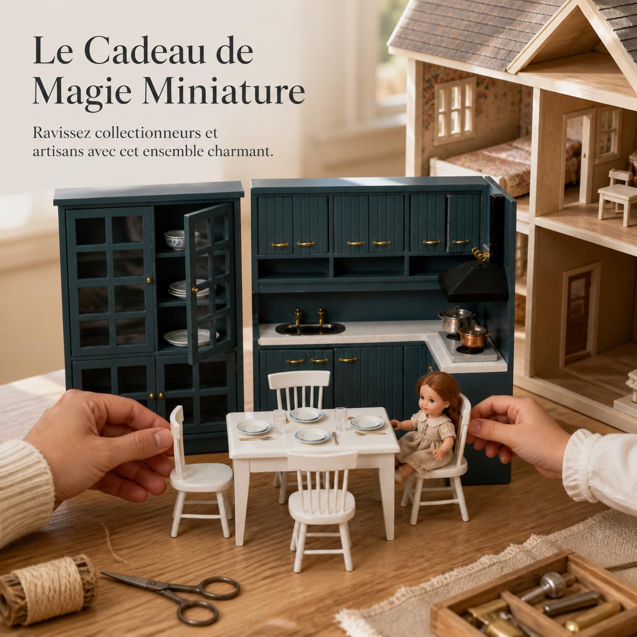 Mobili Casa Bambole Legno :12, legno di betulla, mobile, tavolo, met, plastica, stile country americano, bancone con lavello, style to 1