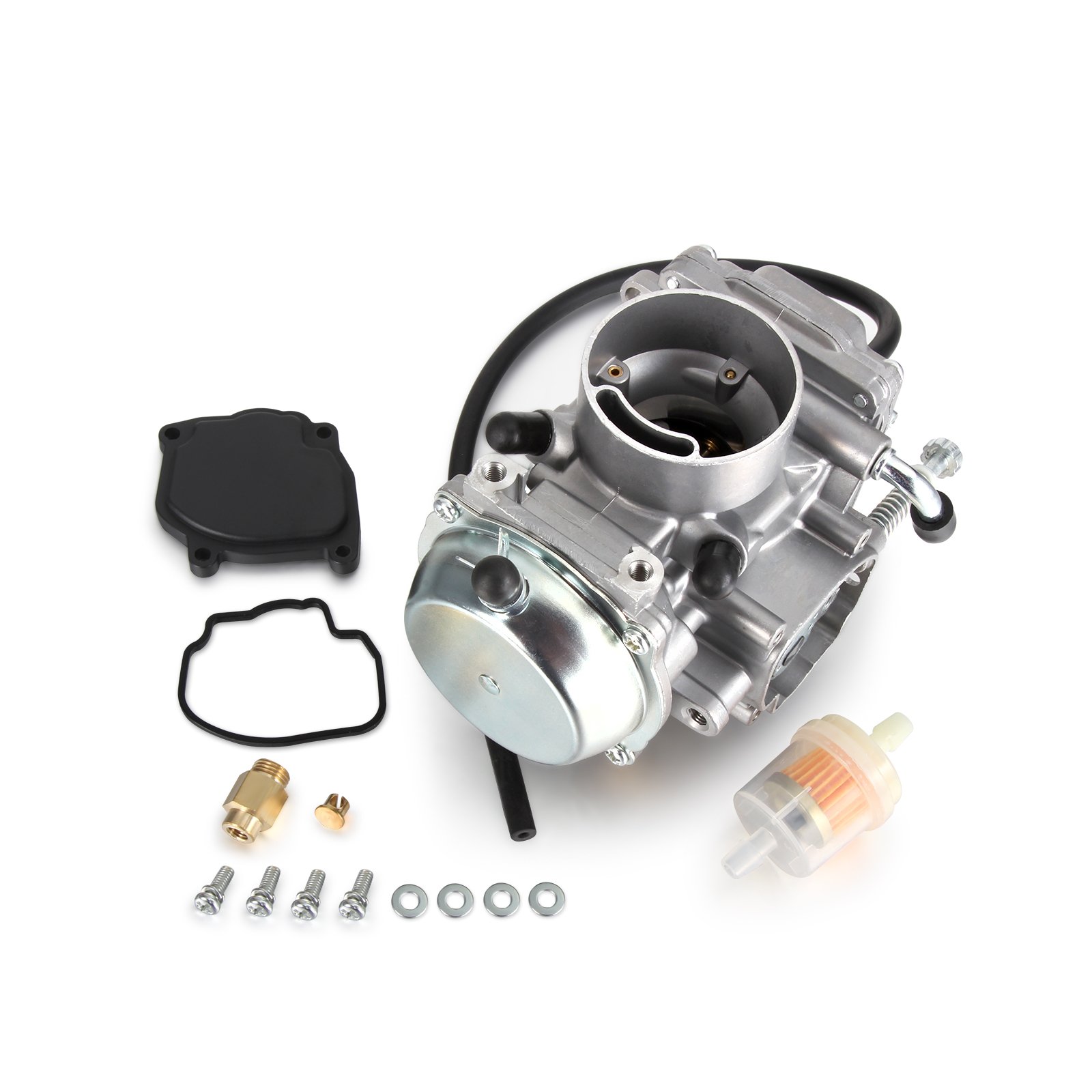 FLYN Twilight Garage Carburetor Assembly 3131441 3131209 Fits 1999-2009 Polaris Ranger 500 UTV ATV 2x4 4x4 6x6 Big Boss Trail Blazer Carb