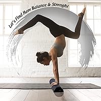 Vista 6 de Yes4All High-Density EPP Half Round Back Roller Foam, Exercise Foam Roller for Yoga, Pilates & Stretching - 12, 18, 24, 36 inch